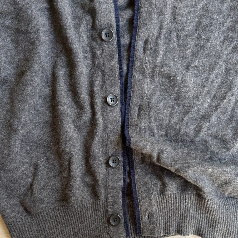 Banana Republic Dark Gray Cardigan Sweater